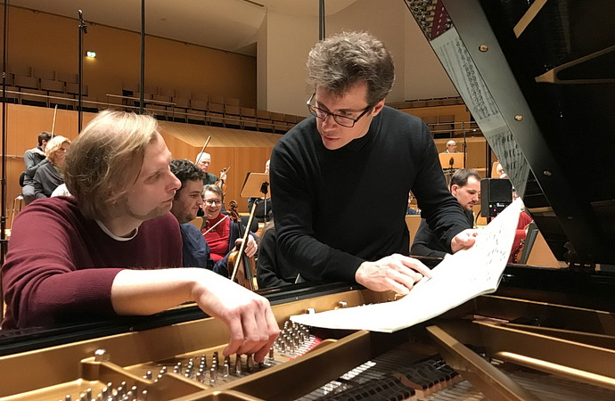 Ivo Kahánek a Jakub Hruša (Foto: Matouš Vlčínský)
