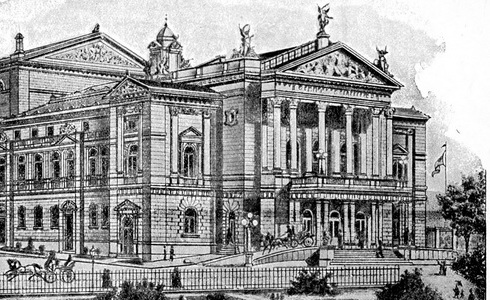 Sttn opera Praha - rytina