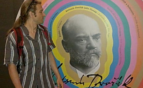 Autograf Antonna Dvoka v eskm muzeu hudby