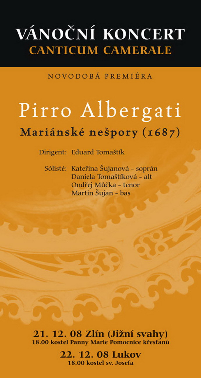 Novodob� premi�ra barokn�ch ne�por Pirra Albergatiho