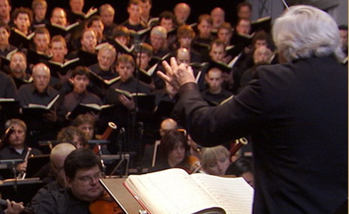 Defiant Requiem koncert - dirigent Murry Sidlin