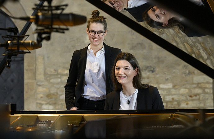 Kristina Barta a Nikola Bóková