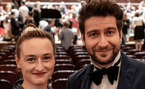 Johana Schmidtmajerov� a Marek N�mec