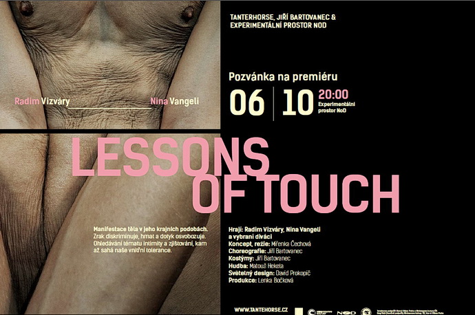 Pozvnka na pedstaven Lessons of Touch