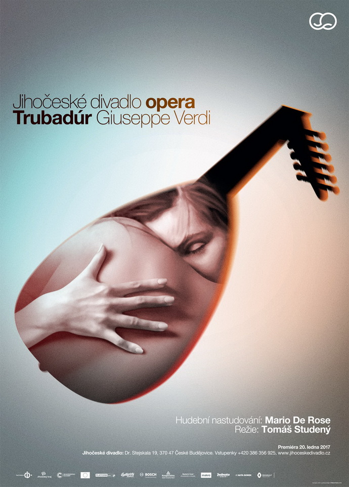 Trubadúr - plakát k inscenaci
