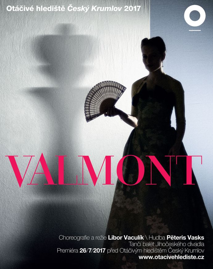 Plakát k baletu Valmont
