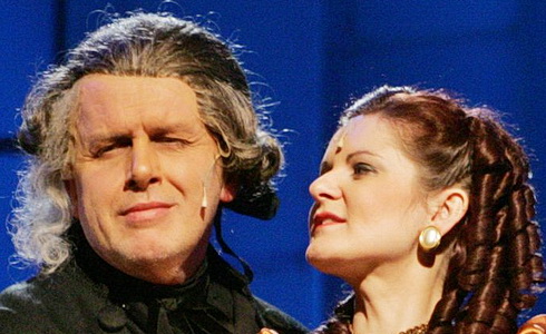 Hana Medková s Josefem Vránou v Amadeovi, VČD 2010