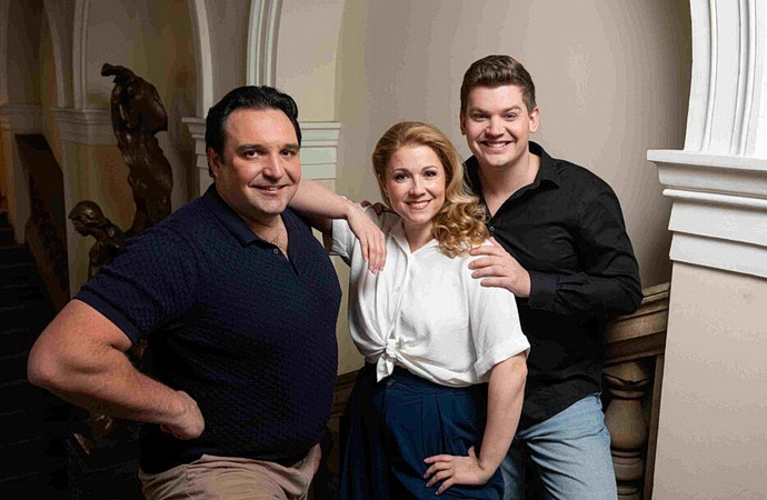 A. Plachetka, K. Kněžíková s D. Matouškem (Foto: R. Volfík)