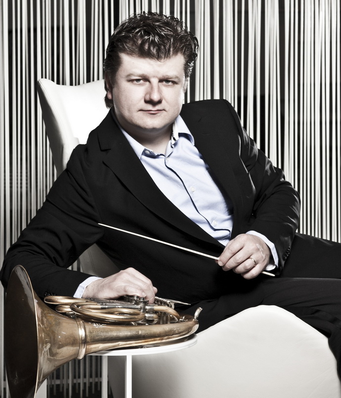 Hornista a dirigent Radek Babork