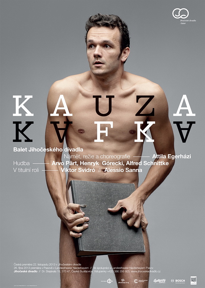 Viktor Svidr na plaktu baletu Kauza Kafka
