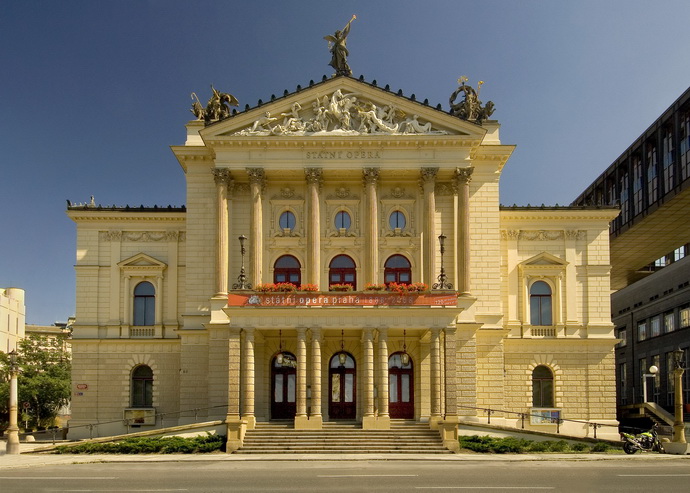 Budova Sttn opery Praha (Zdroj: O. Kocourek)