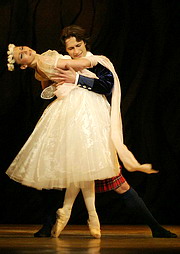 Z baletu Sylfida