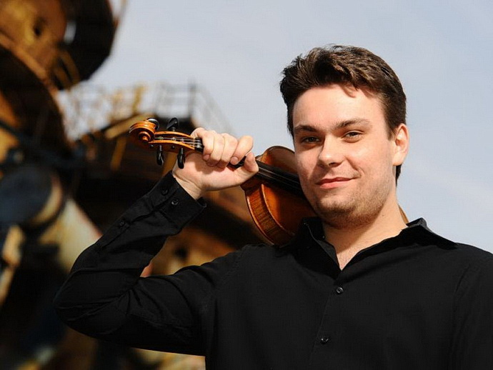 Houslista Jiří Vodička