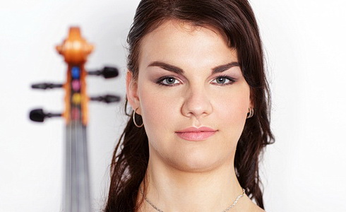 Houslistka Olga Šroubková