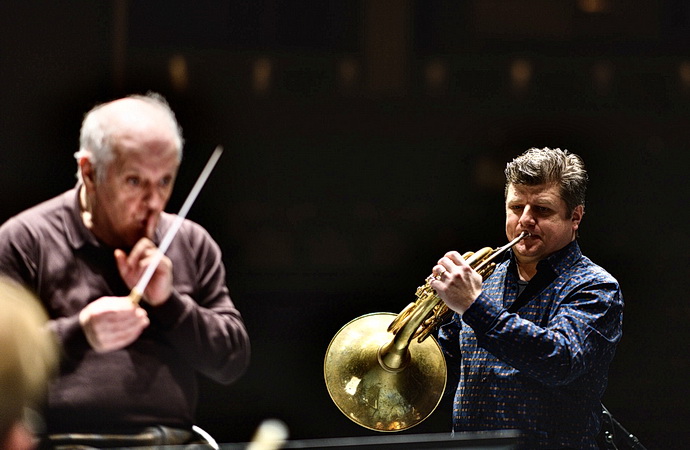 D. Barenboim a R, Babork © WP / Benedikt Din