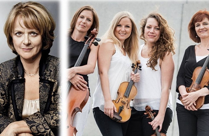 Taťjana Medvecká a Kaprálová Quartet