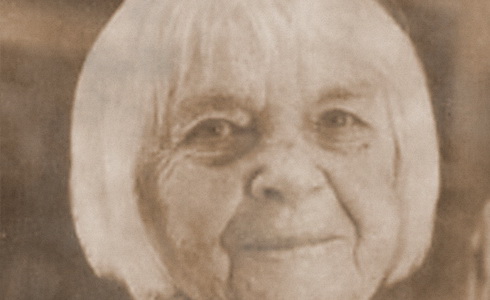 Malířka a básnířka Gertruda Goepfertová