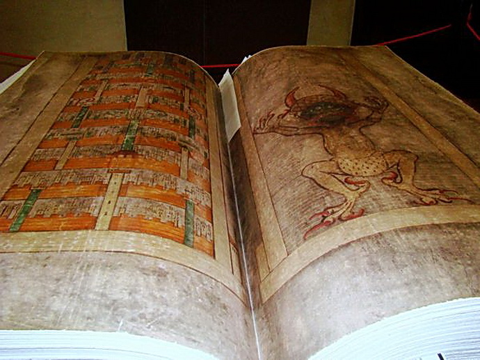 Codex Gigas - blova bible