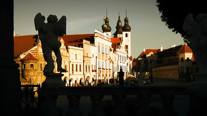 Telč - jezerní růže