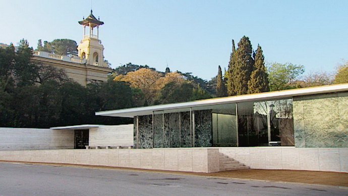 Mies Van Der Rohe a nmeck paviln v Barcelon