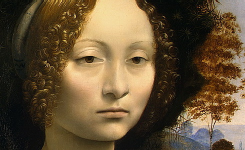 Leonardo da Vinci – Portrt Ginevry deBenci
