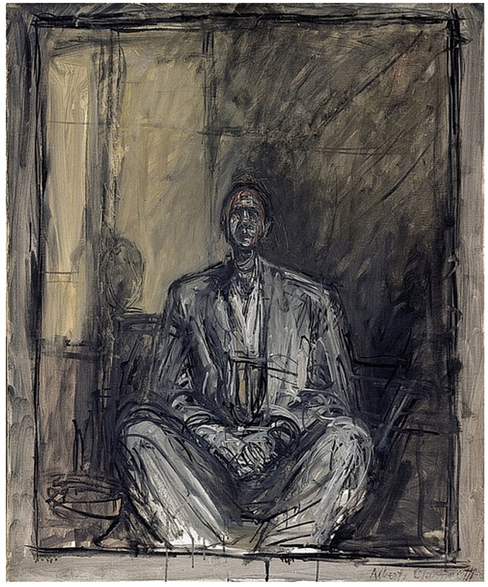 Alberto Giacometti – Portrt Jeana Geneta