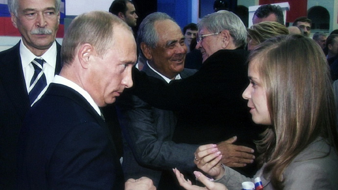 Polibek od Putina 