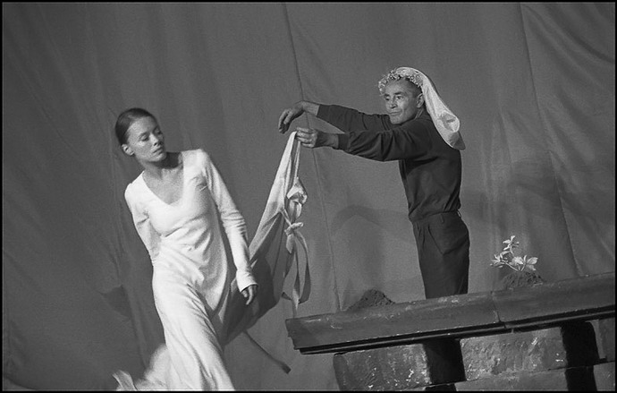 Linda Rybov a Jan Tska - Krl Lear, 2002