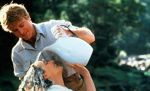 Robert Redford a Meryl Streepová (Vzpomínky na Afriku)