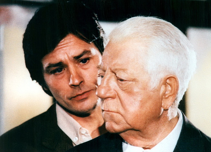 A. Delon a J. Gabin (Dva mui ve mst)