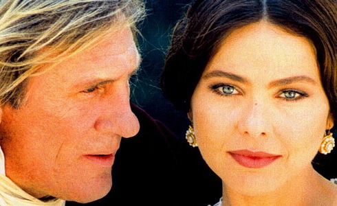 Gérard Depardieu a Ornella Mutiová (Hrabě Monte Christo)