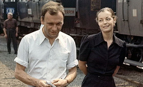 Jean-Louis Trintignant a Romy Schneiderová