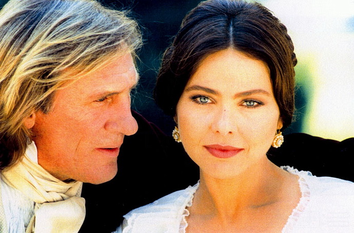 Gérard Depardieu a Ornella Mutiová (Hrabě Monte Christo)