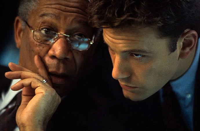 Morgan Freeman a Ben Affleck (Nejhor obavy)