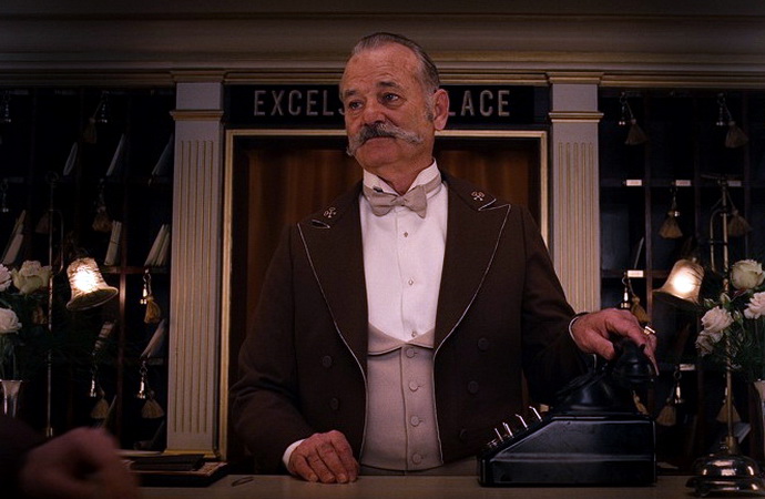  Bill Murray ve filmu Grandhotel Budape 