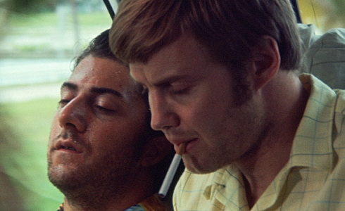 Dustin Hoffman a Jon Voight (Půlnoční kovboj)