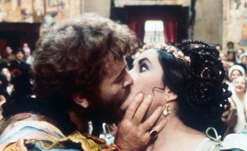Richard Burton a Elizabeth Taylorová (Zkrocení zlé ženy)