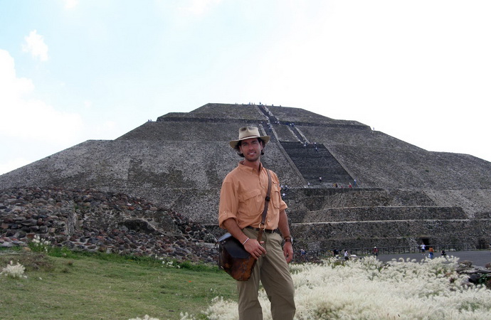 Mexické město Teotihuacan