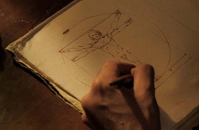 Leonardo Da Vinci, muž v pohybu