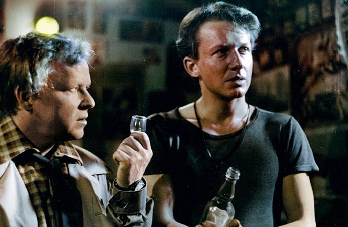 Marian Opania a Bogusław Linda (Člověk ze železa)