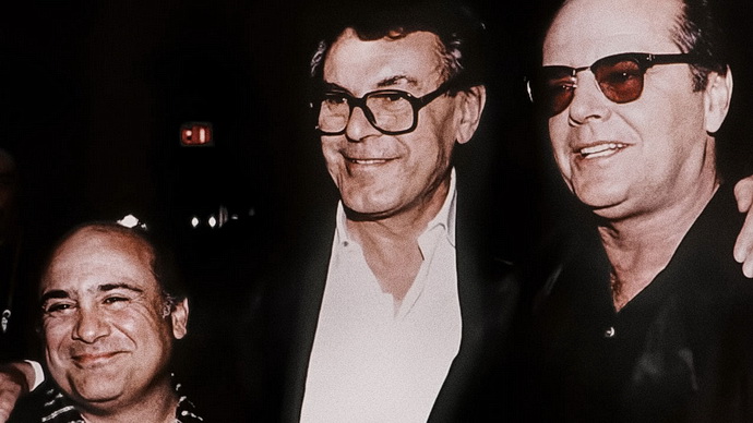 Danny DeVito, Milo Forman a Jack Nicholson