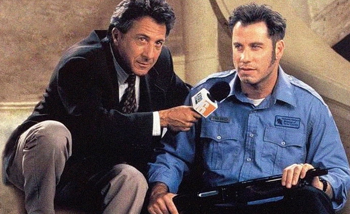 Dustin Hoffman a John Travolta (Msto lenc) 