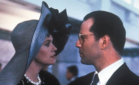 Melanie Griffithová a Bruce Willis (Ohňostroj marnosti)