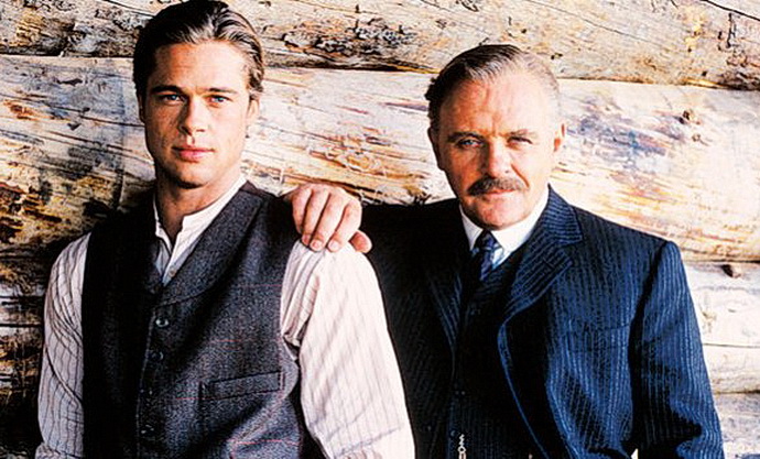 Brad Pitt a Anthony Hopkins (Legenda o vni)