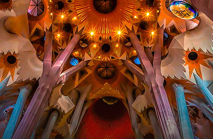 Sagrada Familia: Gaudho vzva