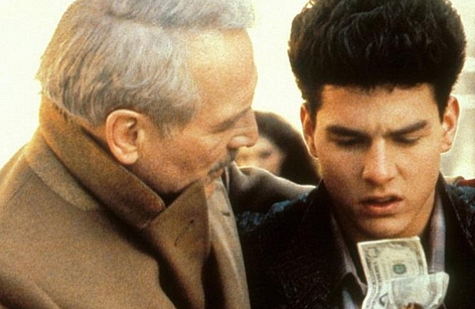 Paul Newman a Tom Cruise (Barva peněz)
