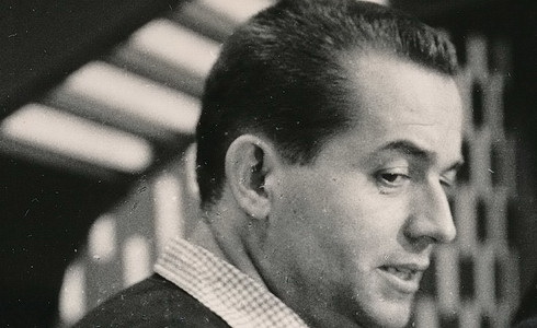 Jindřich Polák a herec Zdeněk Štěpanek při natáčení Ikarie