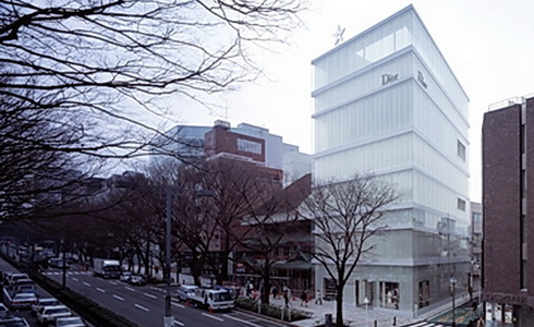 Budova Christian Dior, Tokyo 2003 (Zdroj Hisao Suzuki)