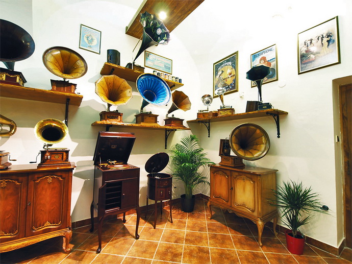 Prask muzeum gramofon je vzcnost