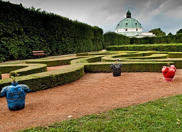 Zahrada zmku v Kromi (Zdroj: www.zamek-kromeriz.cz)